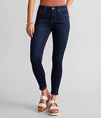 High Rise Ankle Skinny Stretch Jean