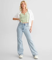 90s Vintage Flare Stretch Jean
