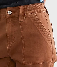 High Rise Stretch Cargo Pant