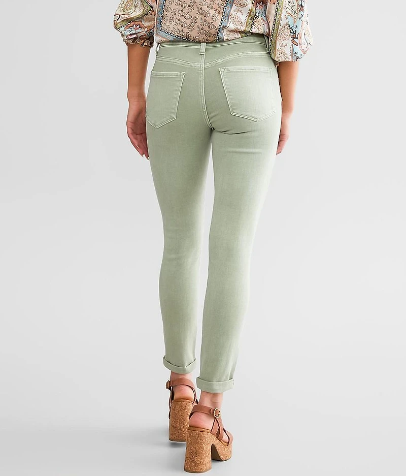 Mid-Rise Ankle Skinny Stretch Jean