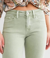 Mid-Rise Ankle Skinny Stretch Jean