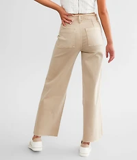 Cropped Wide Leg Pant