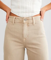 Cropped Wide Leg Pant