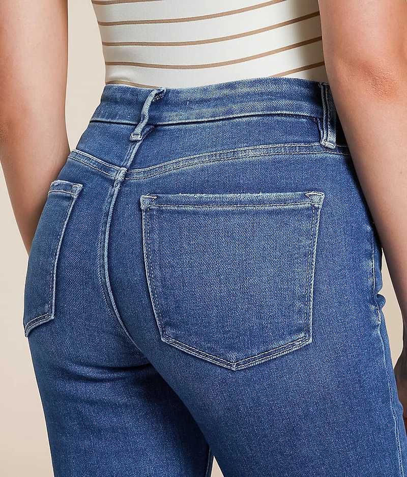Bella Mid-Rise Flare Stretch Jean