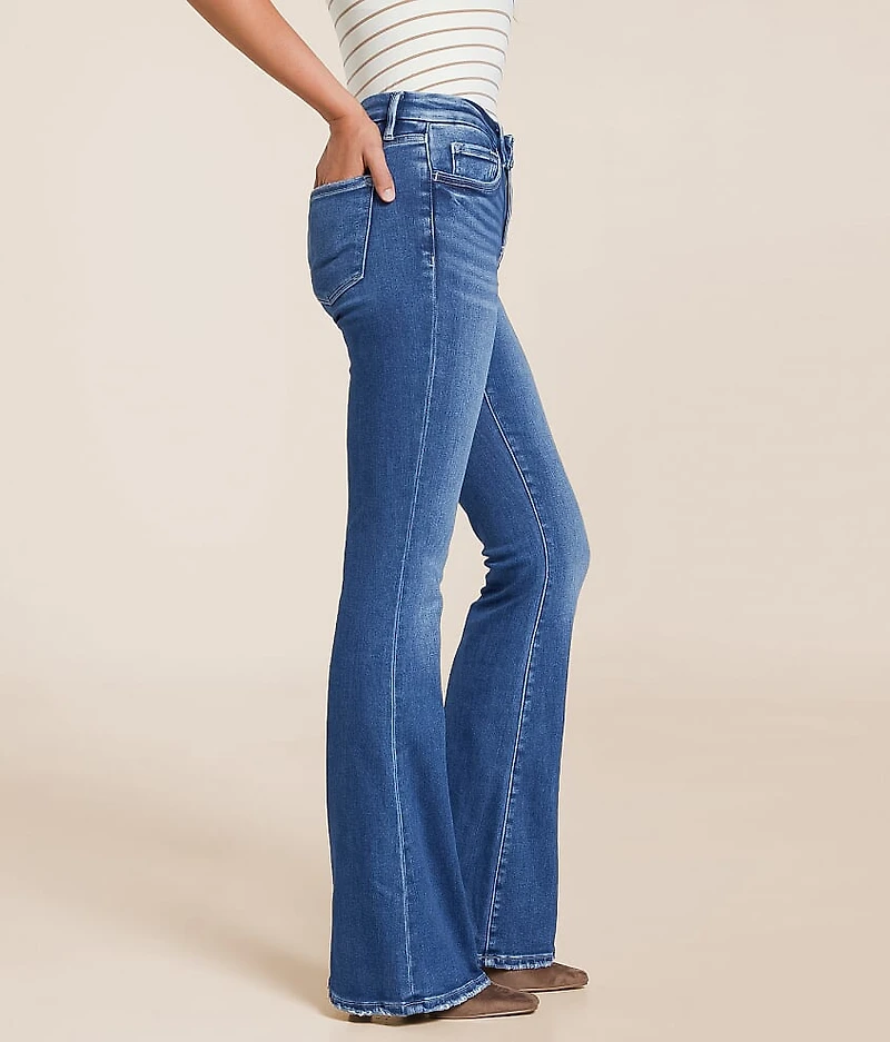 Bella Mid-Rise Flare Stretch Jean