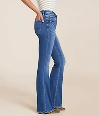 Bella Mid-Rise Flare Stretch Jean