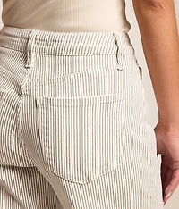 Kate High Rise Striped Barrel Jean