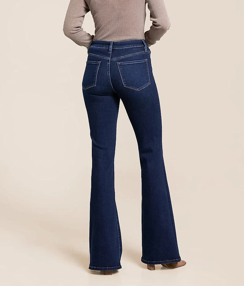 Bella Mid-Rise Flare Stretch Jean