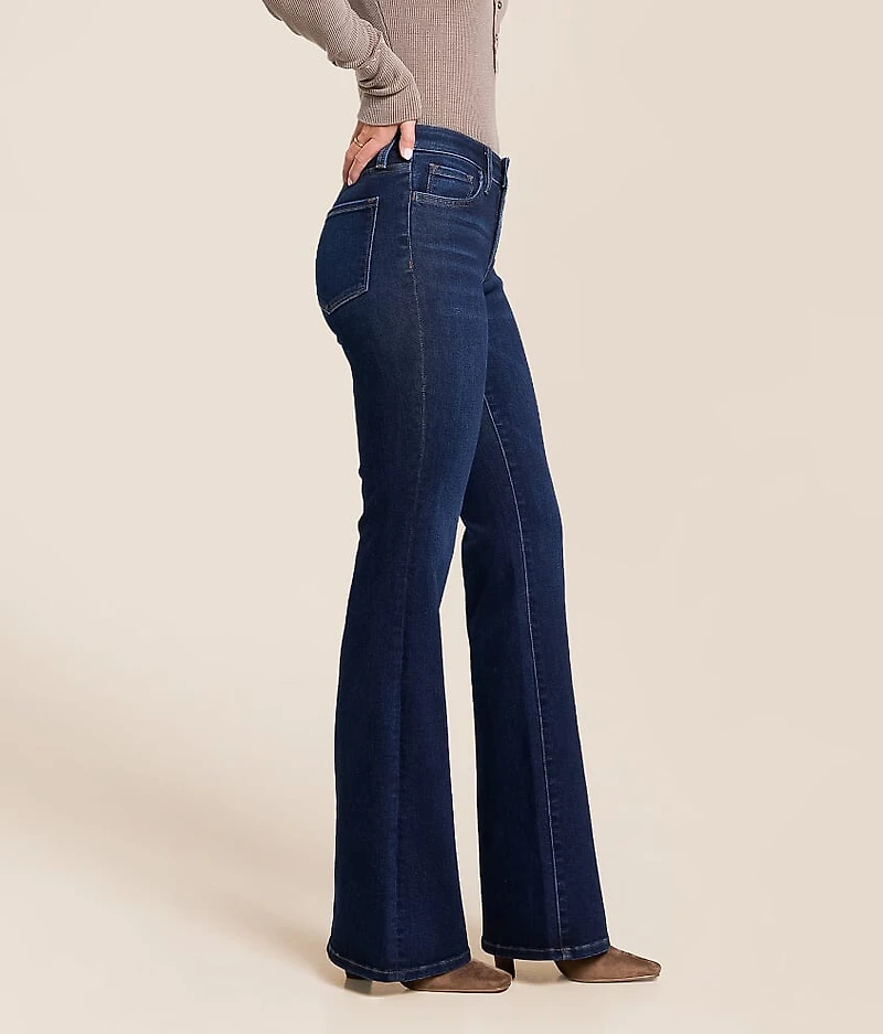 Bella Mid-Rise Flare Stretch Jean