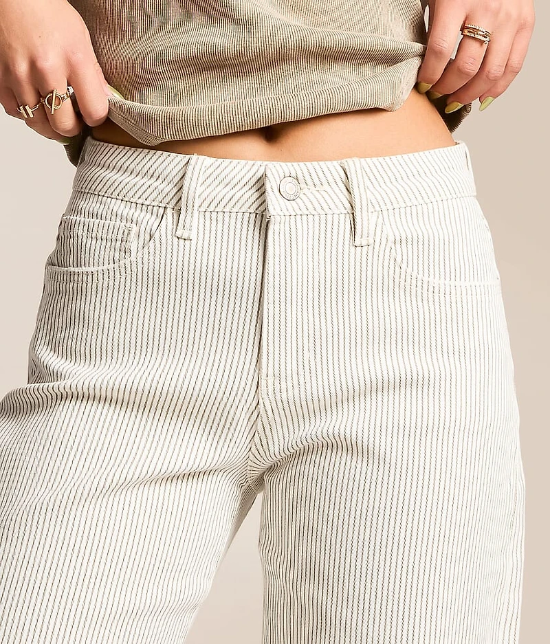 Kate Striped Barrel Stretch Jean