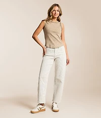 Kate Striped Barrel Stretch Jean