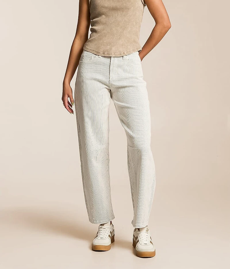 Kate Striped Barrel Stretch Jean