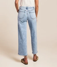 Olivia Cropped Wide Leg Stretch Jean
