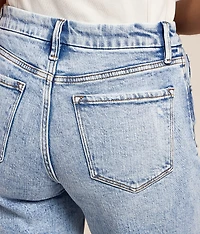 Olivia Cropped Wide Leg Stretch Jean