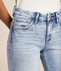 Olivia Cropped Wide Leg Stretch Jean