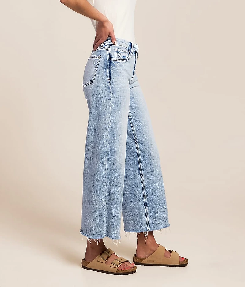 Olivia Cropped Wide Leg Stretch Jean