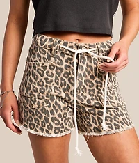 Rebecca Cheetah Stretch Shorts
