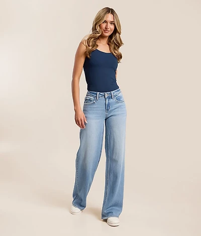 Kris Baggy Wide Leg Stretch Jean