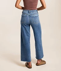 Olivia Cropped Wide Leg Stretch Jean
