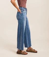 Olivia Cropped Wide Leg Stretch Jean
