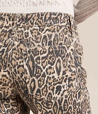 Kris Baggy Wide Leg Leopard Jean