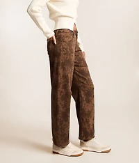 Kate Floral Barrel Stretch Jean