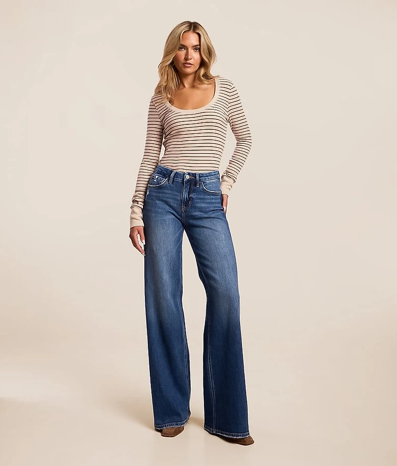 Kate Ultra Wide Leg Stretch Jean