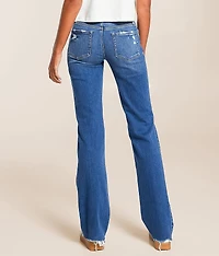 Evie Mid-Rise Classic Straight Stretch Jean