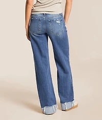 Kris Low Rise Baggy Stretch Jean