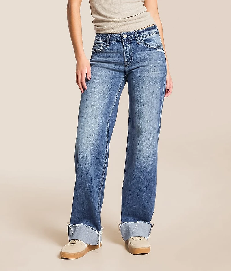 Kris Low Rise Baggy Stretch Jean