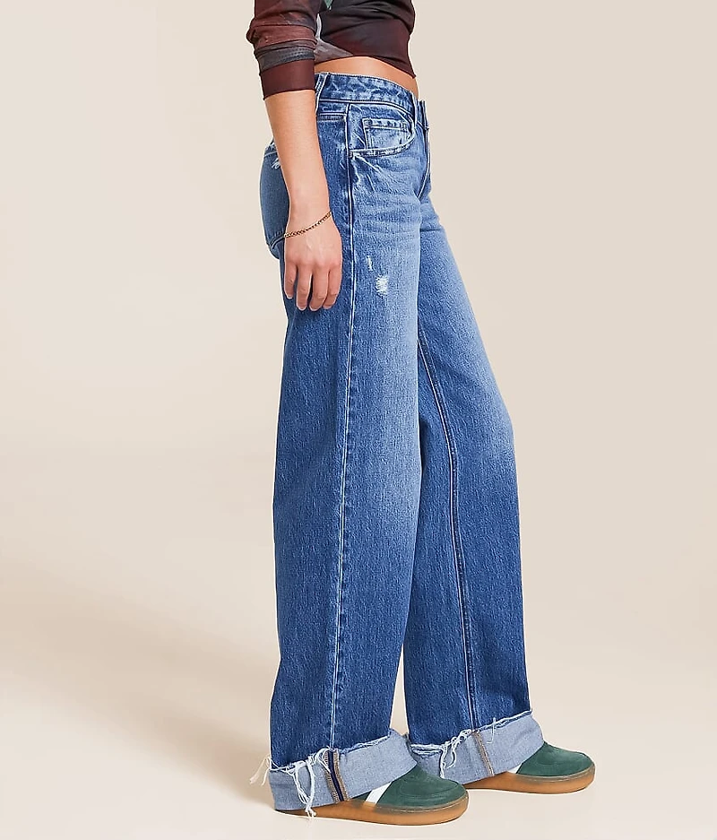 Kris Low Rise Baggy Stretch Jean