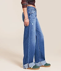 Kris Low Rise Baggy Stretch Jean