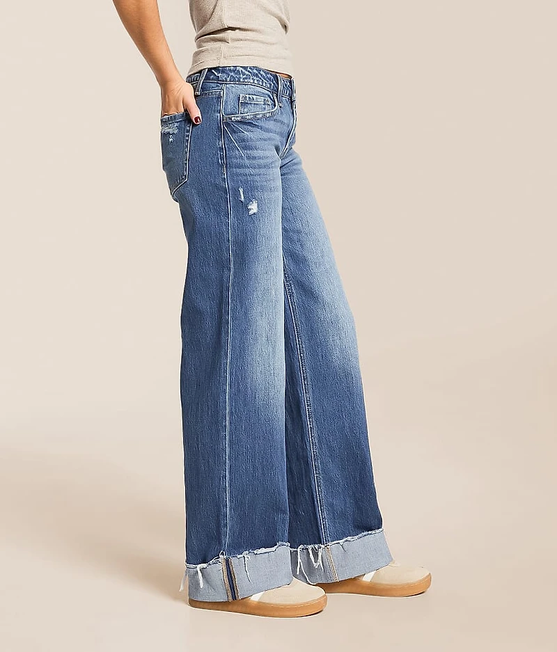 Kris Low Rise Baggy Stretch Jean