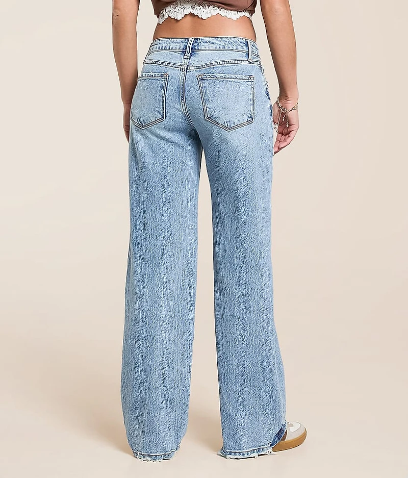 Kris Baggy Low Rise Stretch Jean