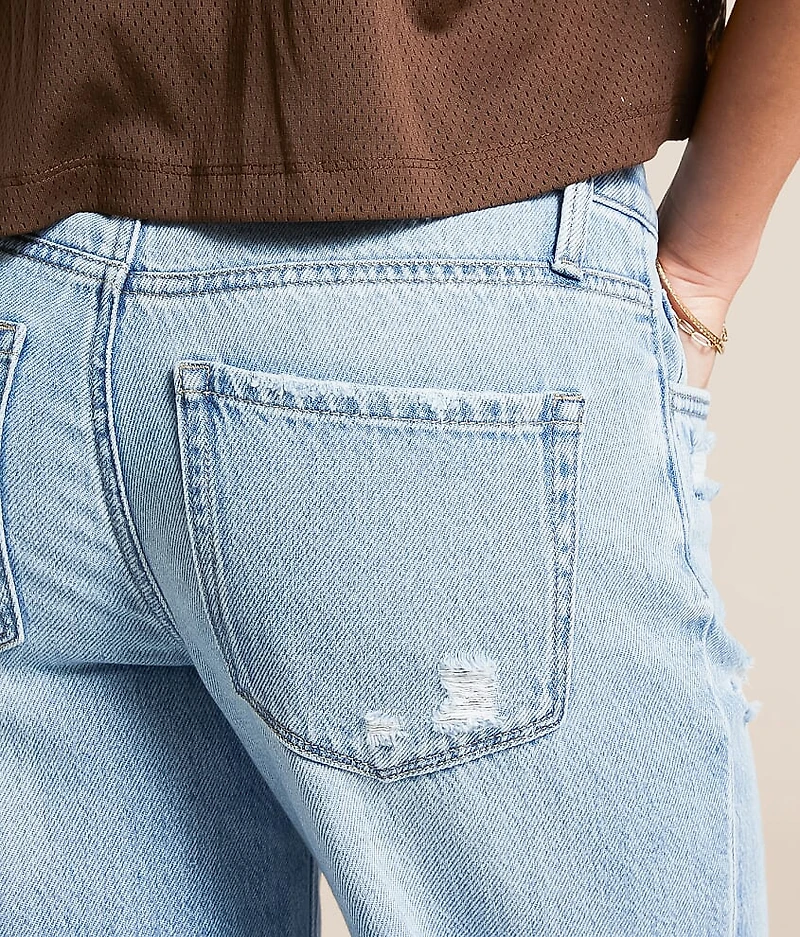 Kris High Rise Baggy Taper Stretch Jean