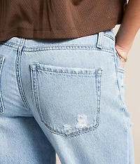 Kris High Rise Baggy Taper Stretch Jean