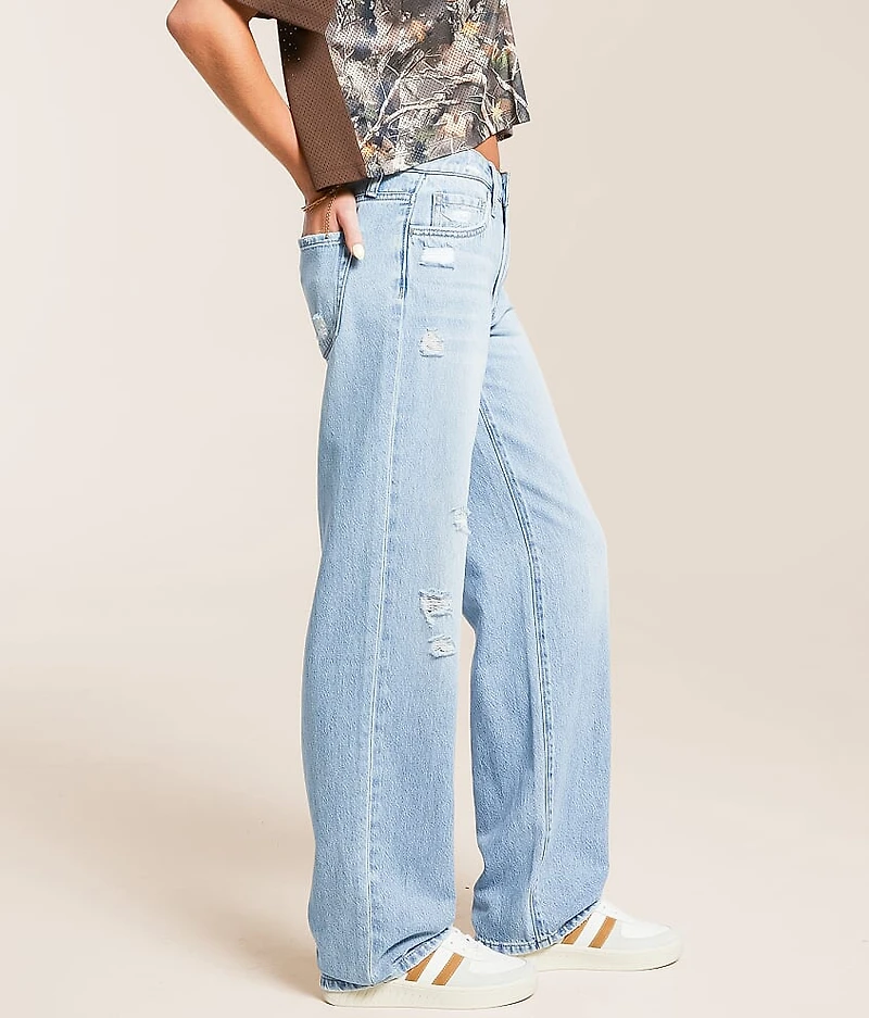Kris High Rise Baggy Taper Stretch Jean