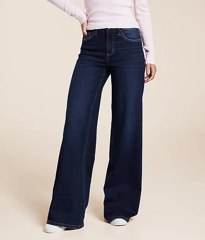Olivia High Rise Ultra Wide Leg Stretch Jean