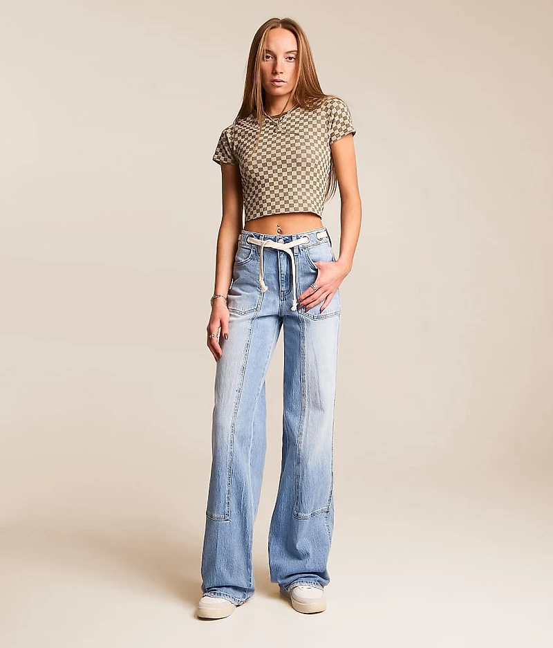 Olivia High Rise Wide Leg Stretch Jean
