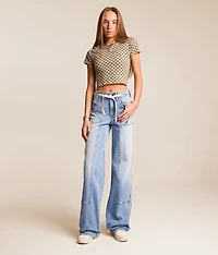 Olivia High Rise Wide Leg Stretch Jean