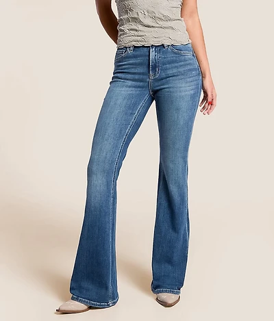 Bella High Rise Flare Stretch Jean