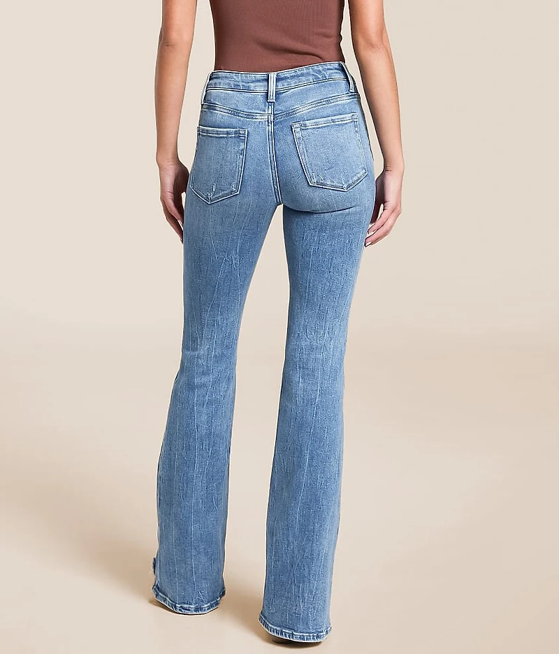 Bella Mid-Rise Flare Stretch Jean