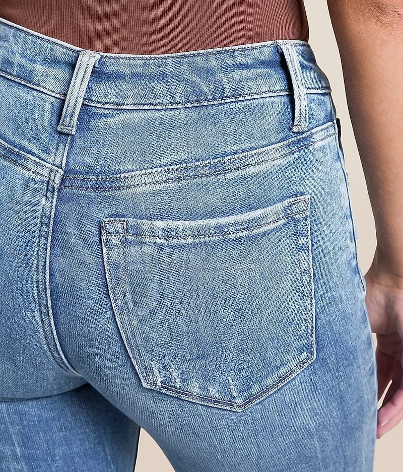 Bella Mid-Rise Flare Stretch Jean