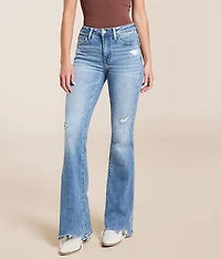 Bella Mid-Rise Flare Stretch Jean