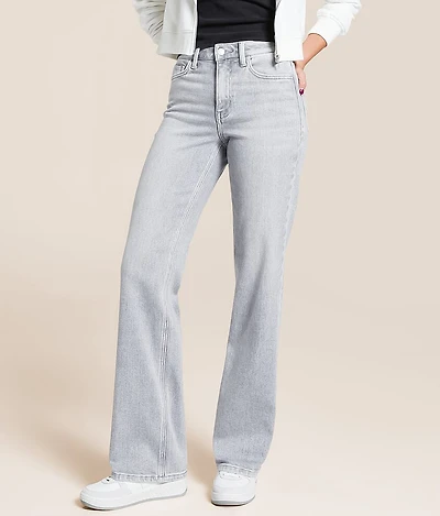 Evie High Rise Classic Straight Stretch Jean