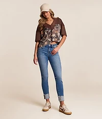 Haylie Mid-Rise Ankle Skinny Jean