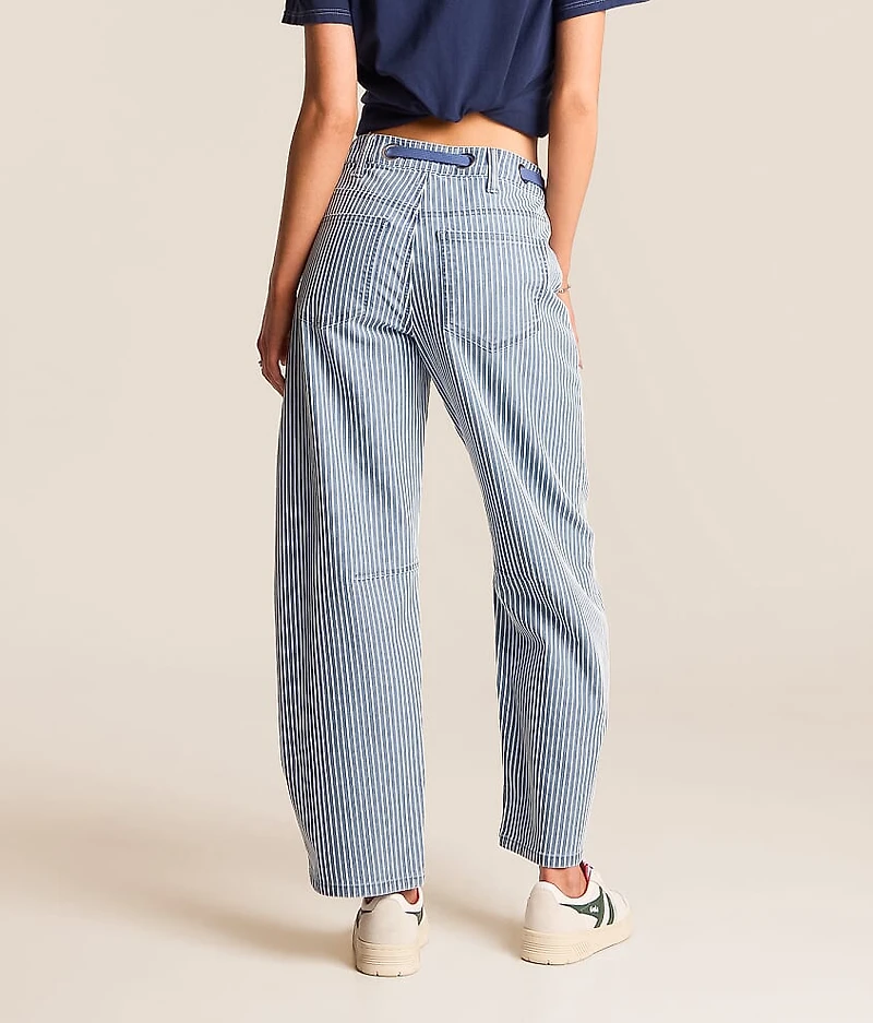 Kate Striped Barrel Stretch Jean