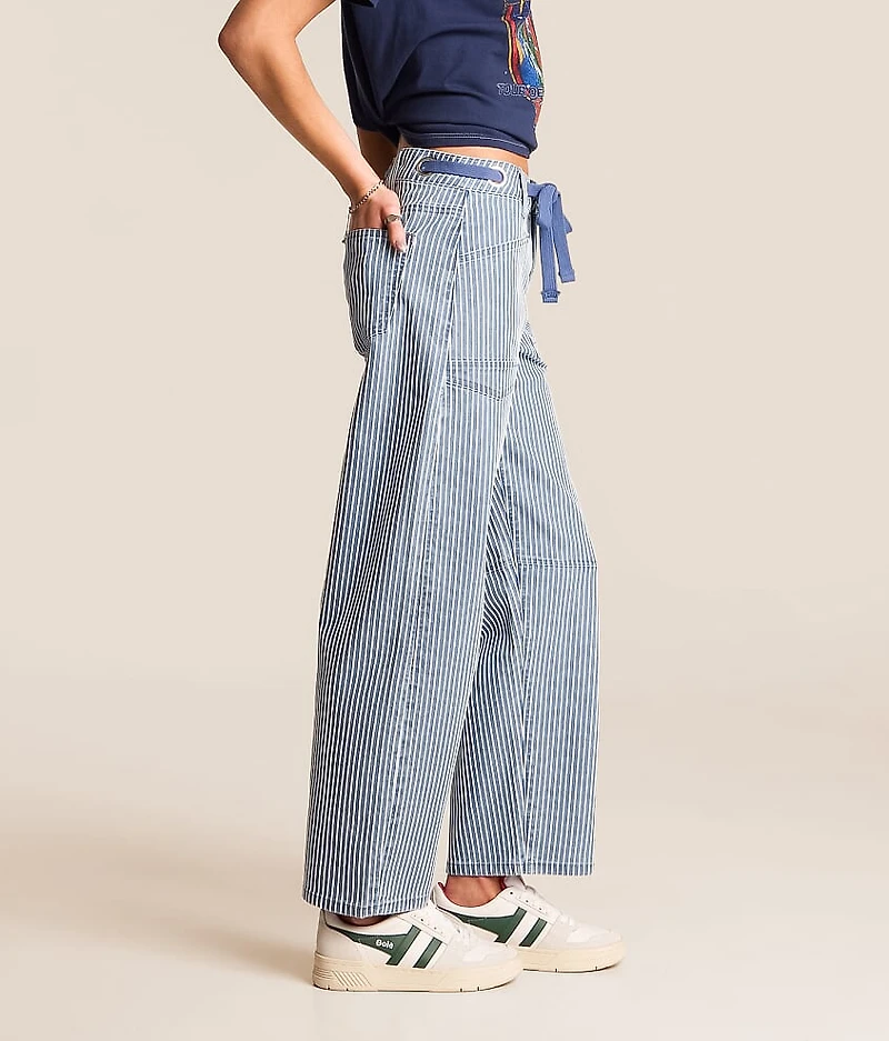 Kate Striped Barrel Stretch Jean