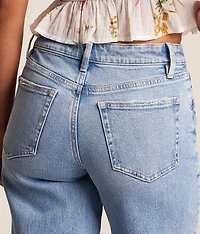 Olivia Cropped Wide Leg Stretch Jean