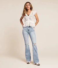 Bella High Rise Flare Stretch Jean